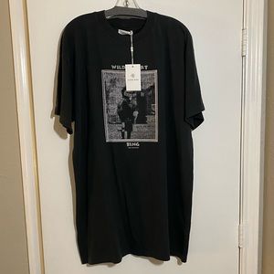 Anine Bing Harley Mohawk Tee Dress - SM